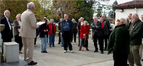 Eleventh Hour Commemoration at a November 11th Joint Event